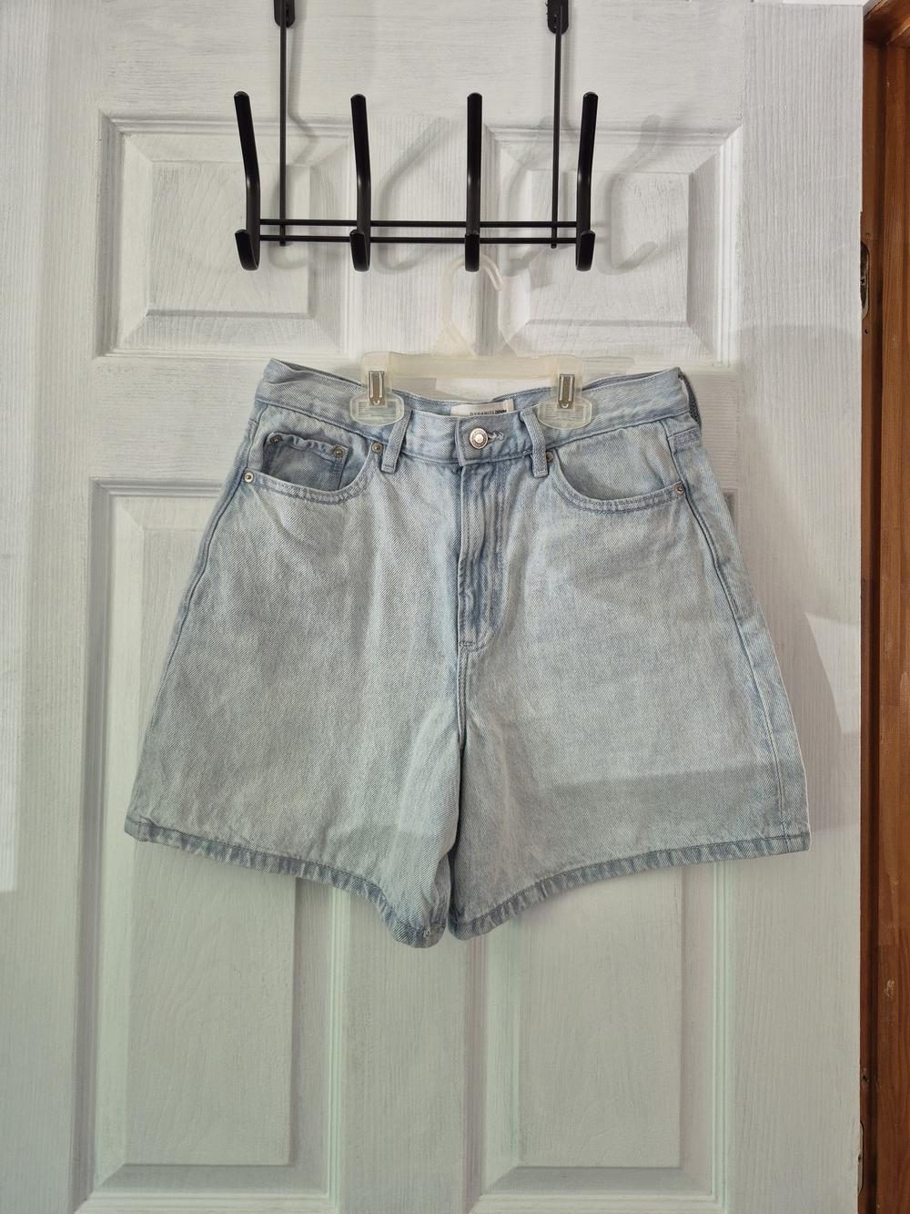 Dynamite Light Wash Denim Shorts